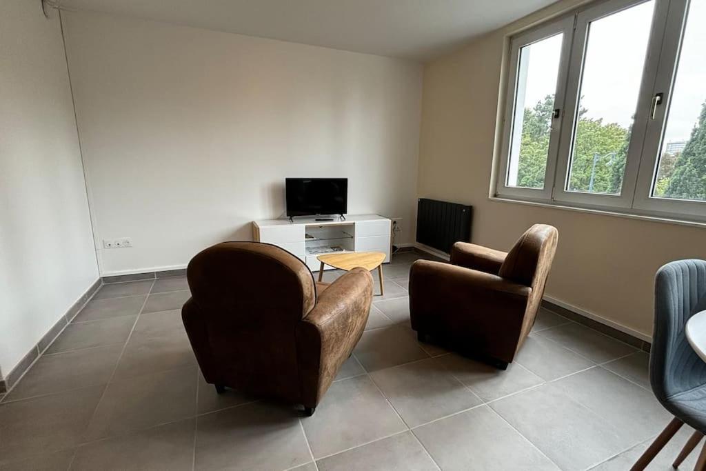 Ferienwohnung T2 Calme Et Lumineux Proche Gare Arras Exterior foto